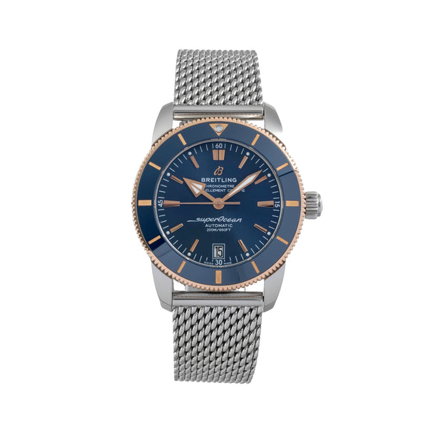 Breitling Superocean Heritage 42 acier / or  automatique montre pour hommes UB2010161C1A1 LP: 7400EUR  [2605929]