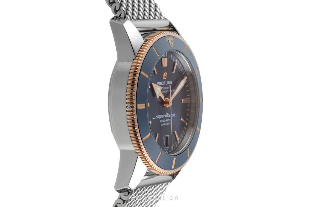 Breitling Superocean Heritage 42 acier / or  automatique montre pour hommes UB2010161C1A1 LP: 7400EUR  [2605929]