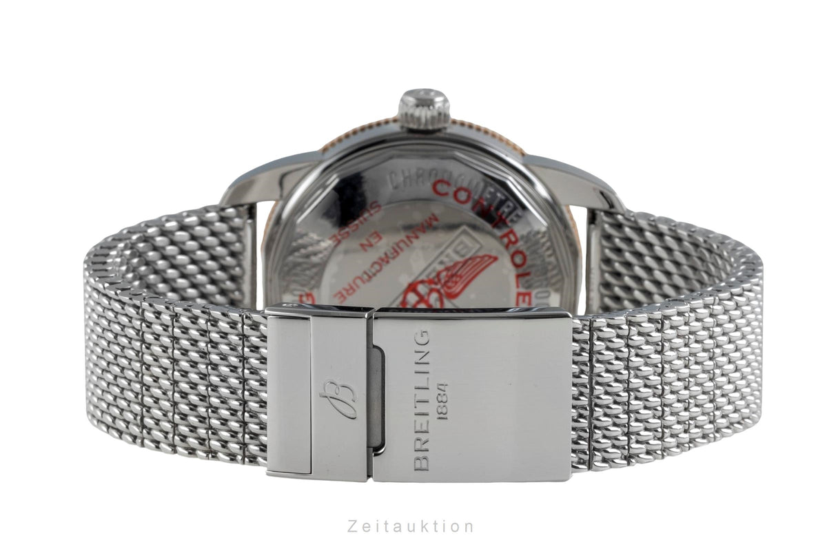 Breitling Superocean Heritage 42 acier / or  automatique montre pour hommes UB2010161C1A1 LP: 7400EUR  [2605929]