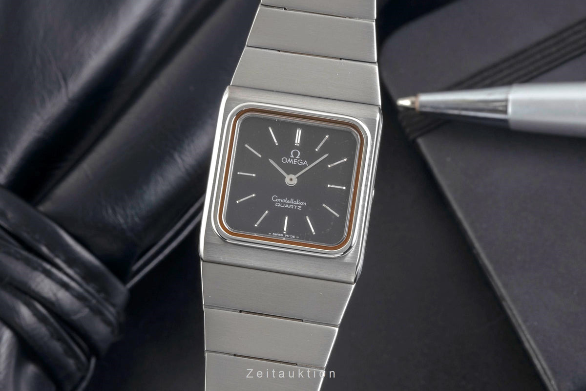 Omega Constellation Stahl Quarz Damenuhr Ref. 795.0801 Vintage Klassiker [2605930]