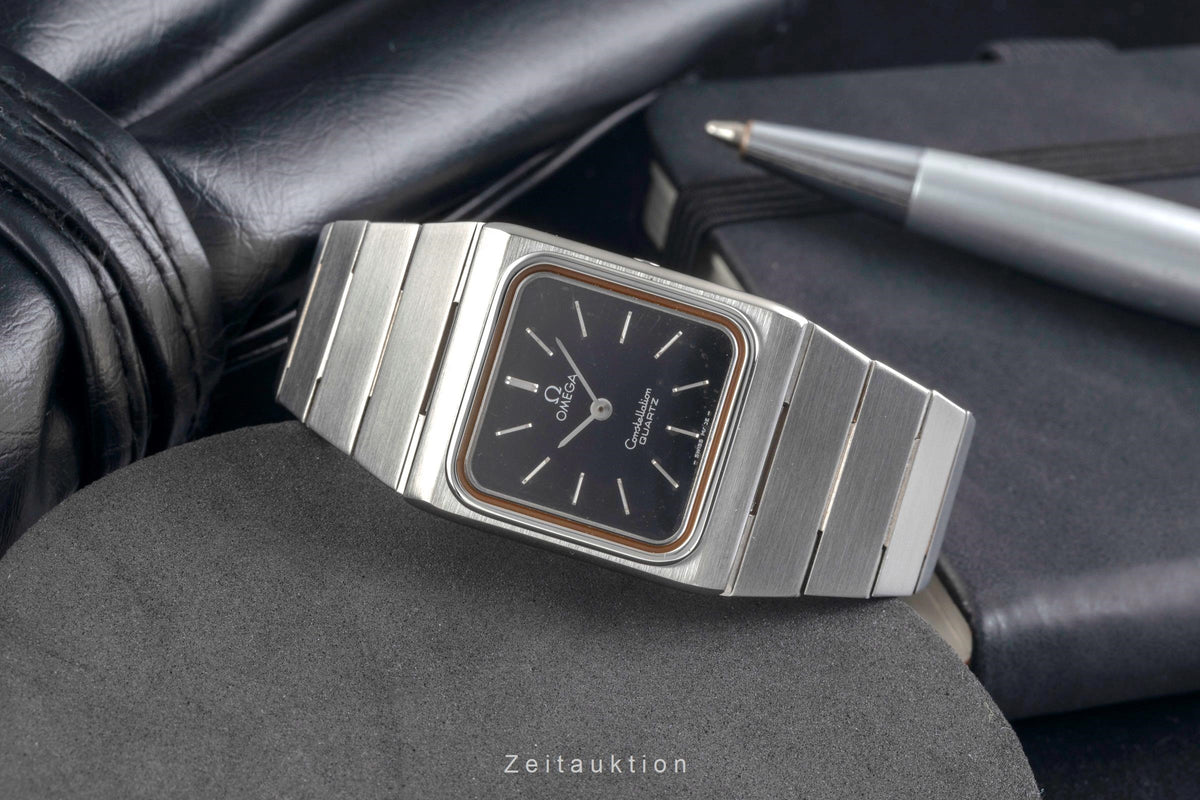 Omega Constellation Stahl Quarz Damenuhr Ref. 795.0801 Vintage Klassiker [2605930]