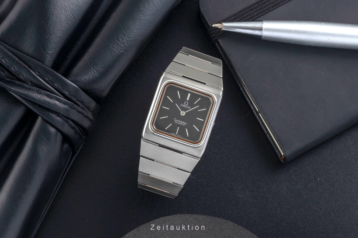 Omega Constellation Stahl Quarz Damenuhr Ref. 795.0801 Vintage Klassiker [2605930]