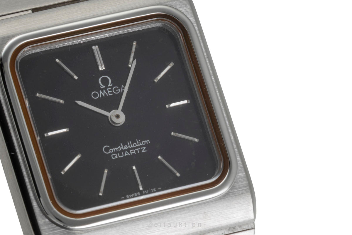 Omega Constellation Stahl Quarz Damenuhr Ref. 795.0801 Vintage Klassiker [2605930]