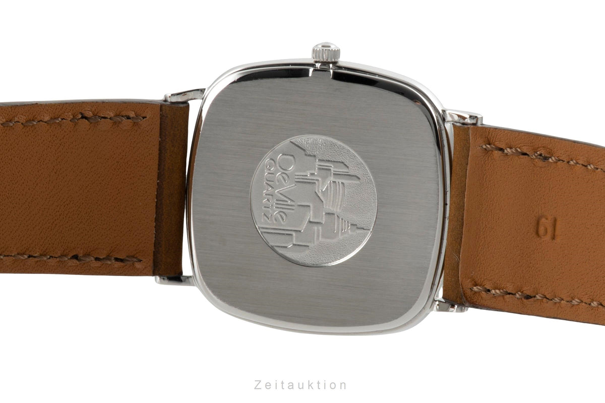 Omega De Ville acciaio quarzo unisex 195.0077 Vintage  [2605932]