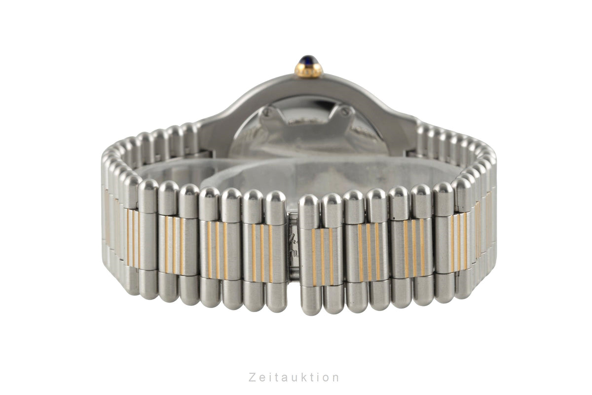 Cartier Ligne 21 acier / doré quartz montre pour femmes 9010  [2605933]