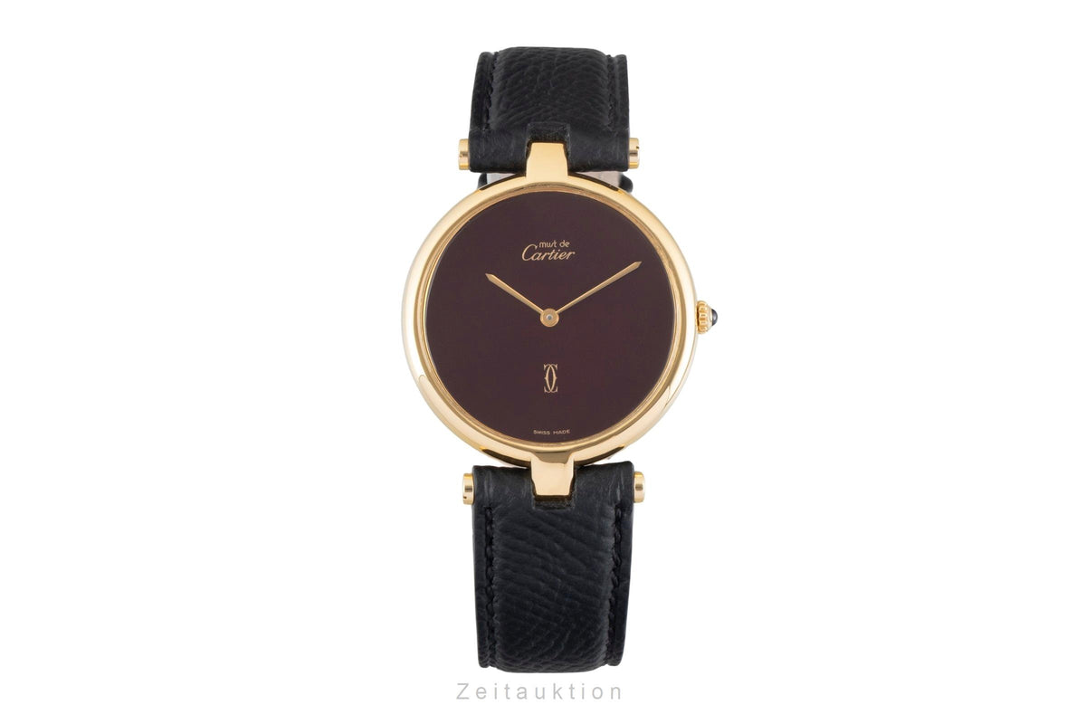 Cartier Vermeil silver-gilt quartz men's watch  [2605934]