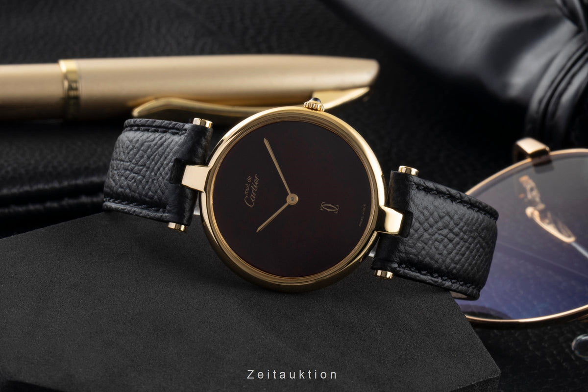Cartier Vermeil silver-gilt quartz men's watch  [2605934]