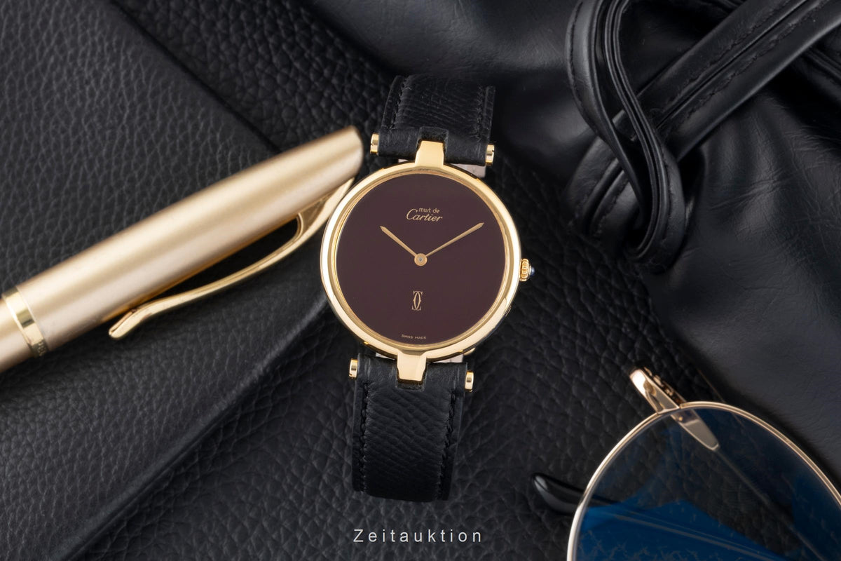 Cartier Vermeil silver-gilt quartz men's watch  [2605934]