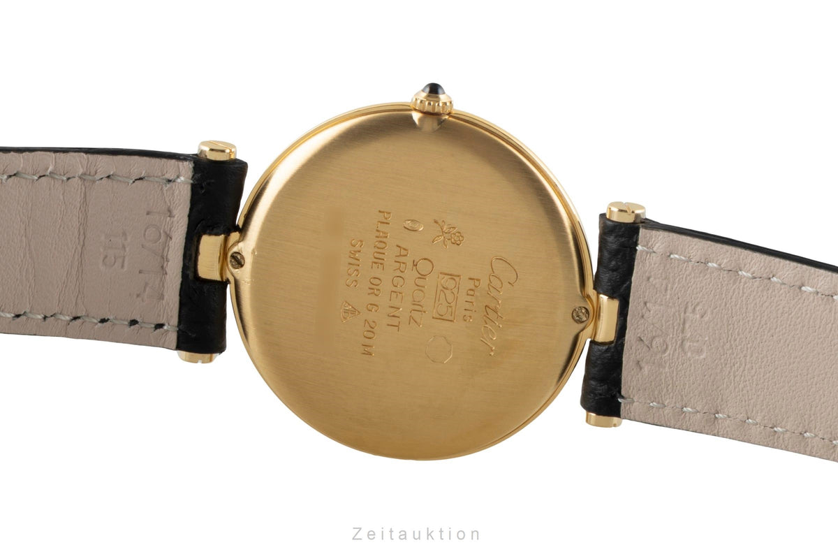 Cartier Vermeil silver-gilt quartz men's watch  [2605934]