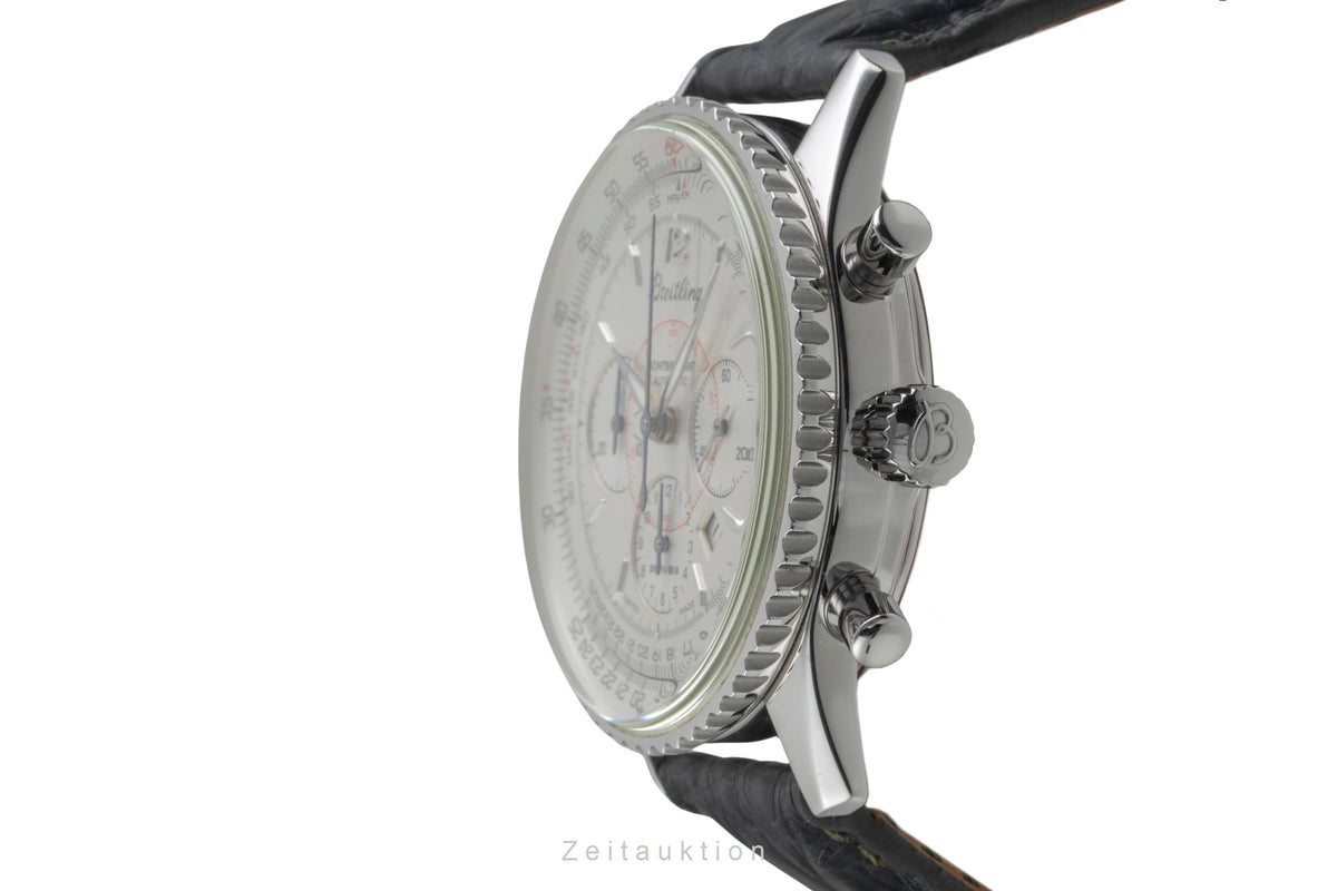 Breitling Montbrillant cronografo acciaio automatismo orologio da uomo A41330  [2605938]