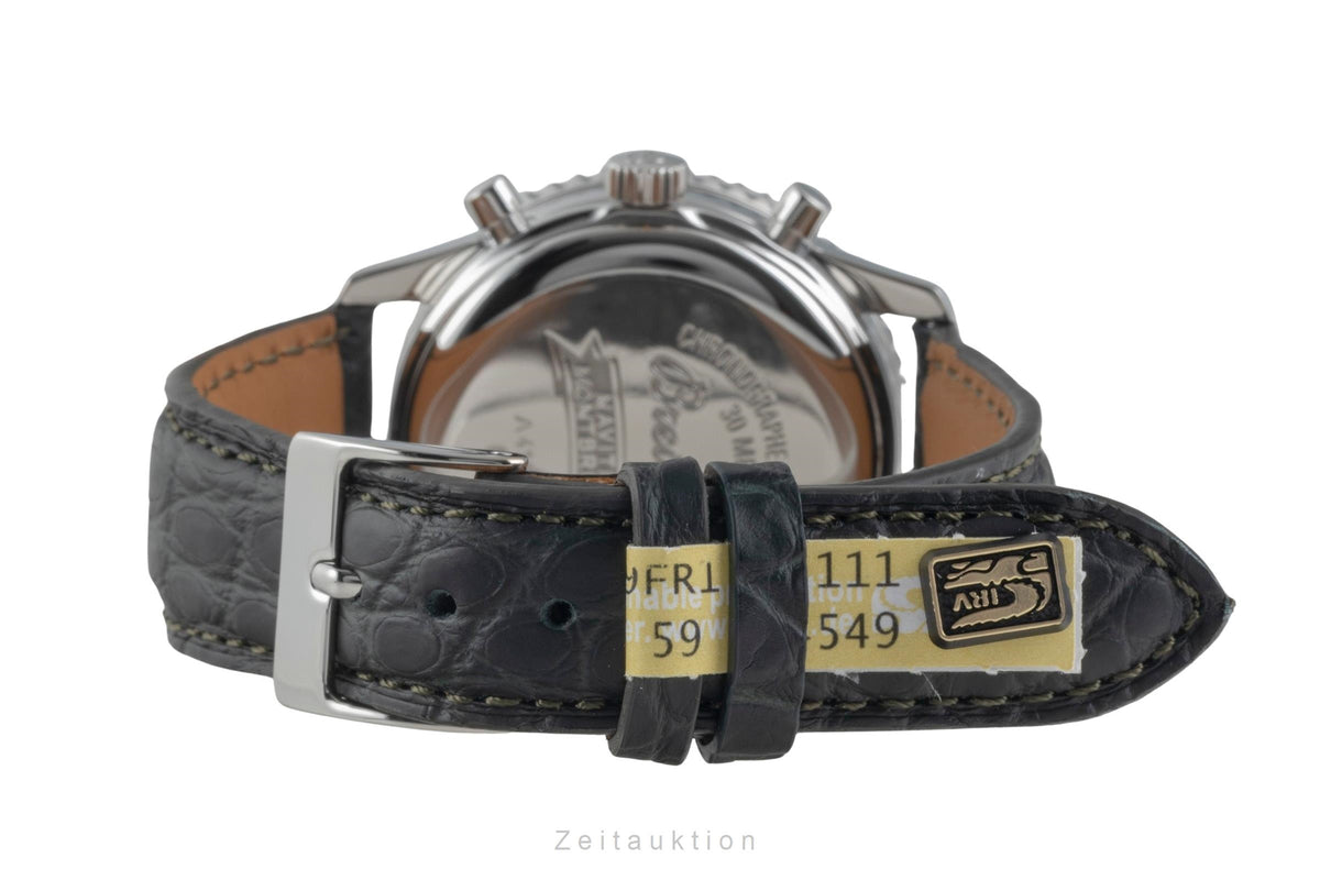 Breitling Montbrillant cronografo acciaio automatismo orologio da uomo A41330  [2605938]