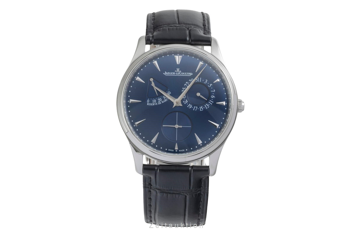 Jaeger LeCoultre Master Ultra Thin steel automatic men's watch Q1378480  , 176.8.38.S LP: 12400EUR  [2605939]