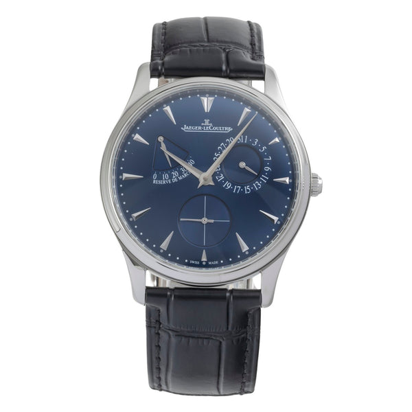 Jaeger LeCoultre Master Ultra Thin steel automatic men's watch Q1378480  , 176.8.38.S LP: 12400EUR  [2605939]