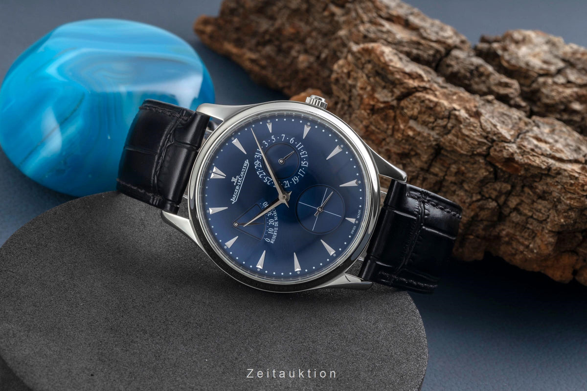 Jaeger LeCoultre Master Ultra Thin steel automatic men's watch Q1378480  , 176.8.38.S LP: 12400EUR  [2605939]