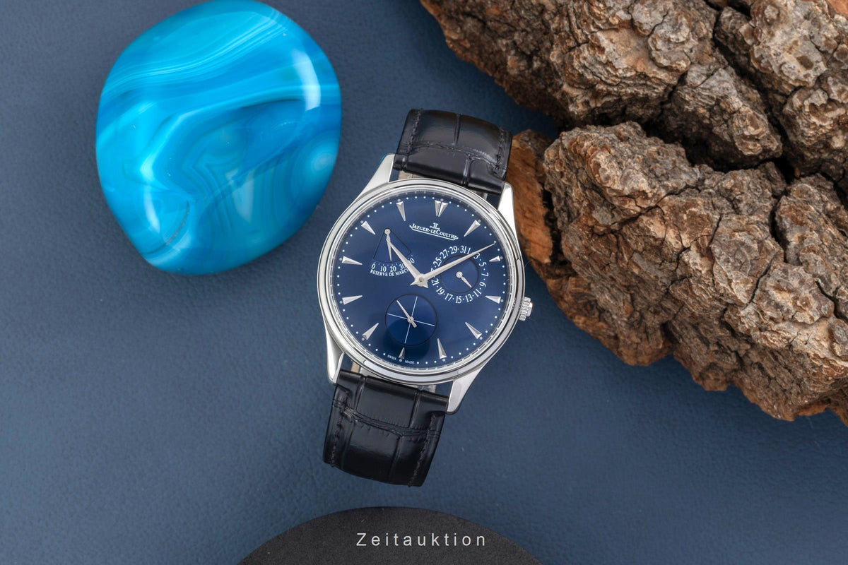 Jaeger LeCoultre Master Ultra Thin steel automatic men's watch Q1378480  , 176.8.38.S LP: 12400EUR  [2605939]