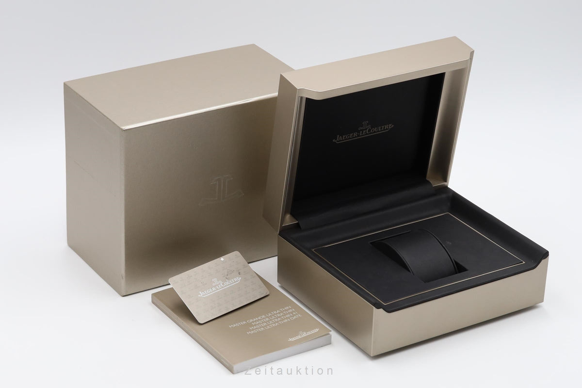 Jaeger LeCoultre Master Ultra Thin steel automatic men's watch Q1378480  , 176.8.38.S LP: 12400EUR  [2605939]