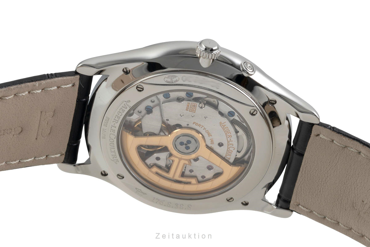 Jaeger LeCoultre Master Ultra Thin steel automatic men's watch Q1378480  , 176.8.38.S LP: 12400EUR  [2605939]
