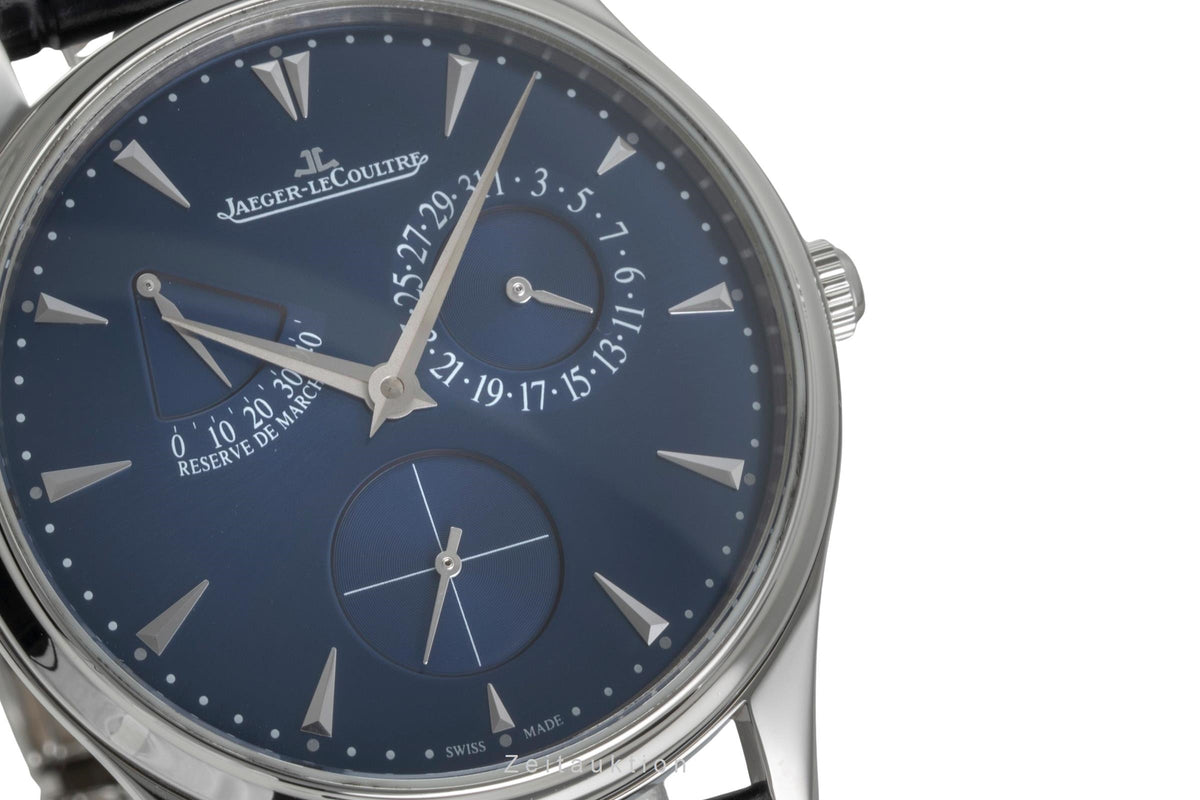 Jaeger LeCoultre Master Ultra Thin steel automatic men's watch Q1378480  , 176.8.38.S LP: 12400EUR  [2605939]