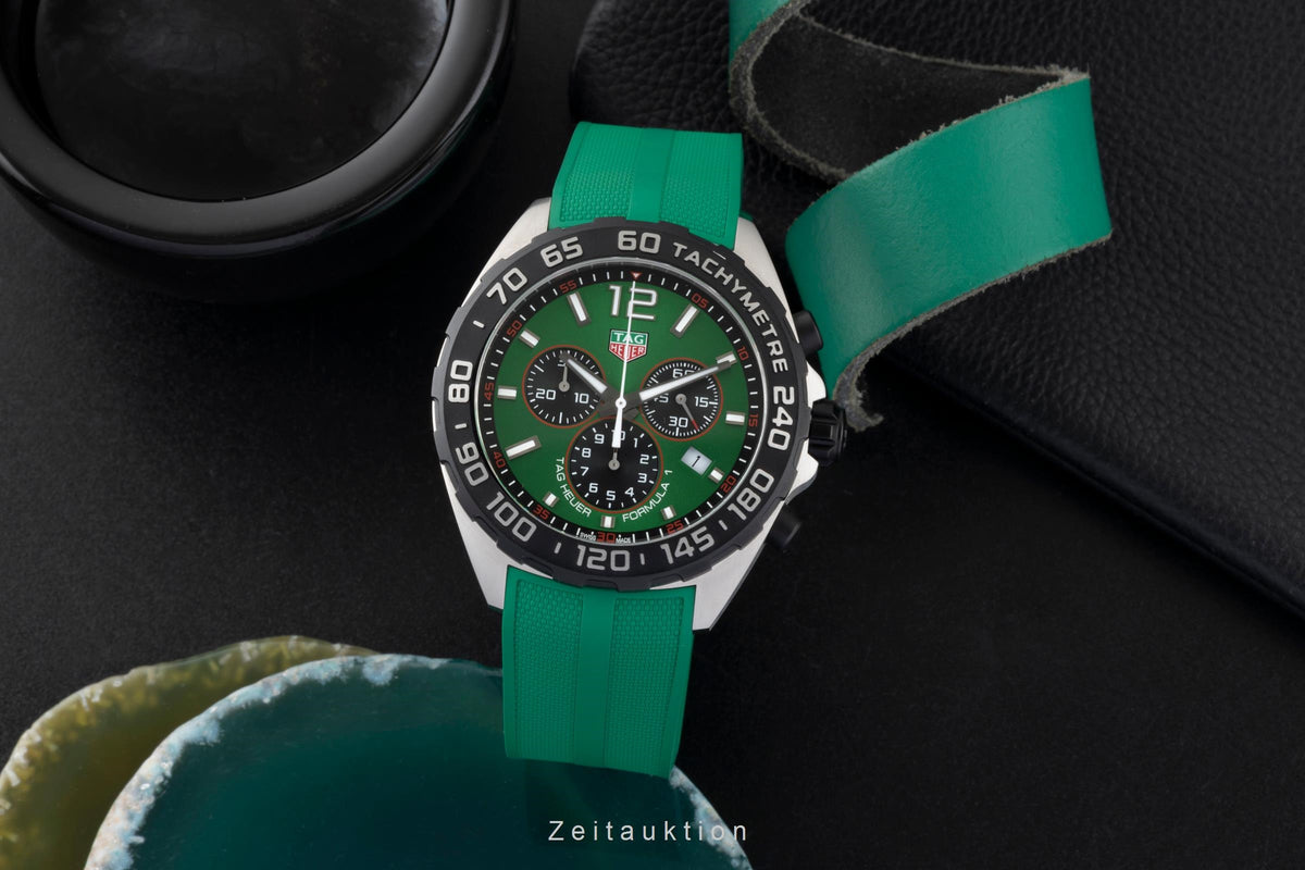 Tag Heuer Formular 1 Chronograph 43 Stahl Quarz Herrenuhr Ref. CAZ101AP.FT8056 [2605942]