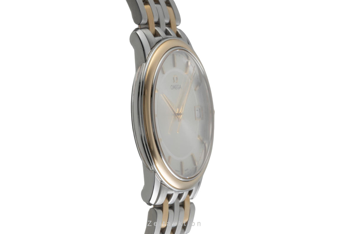 Omega De Ville acciaio / oro quarzo orologio da uomo 196.1150  [2605943]
