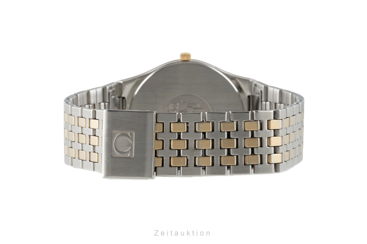 Omega De Ville steel / gold quartz men's watch 195.0014, 395.0805  [2605944]