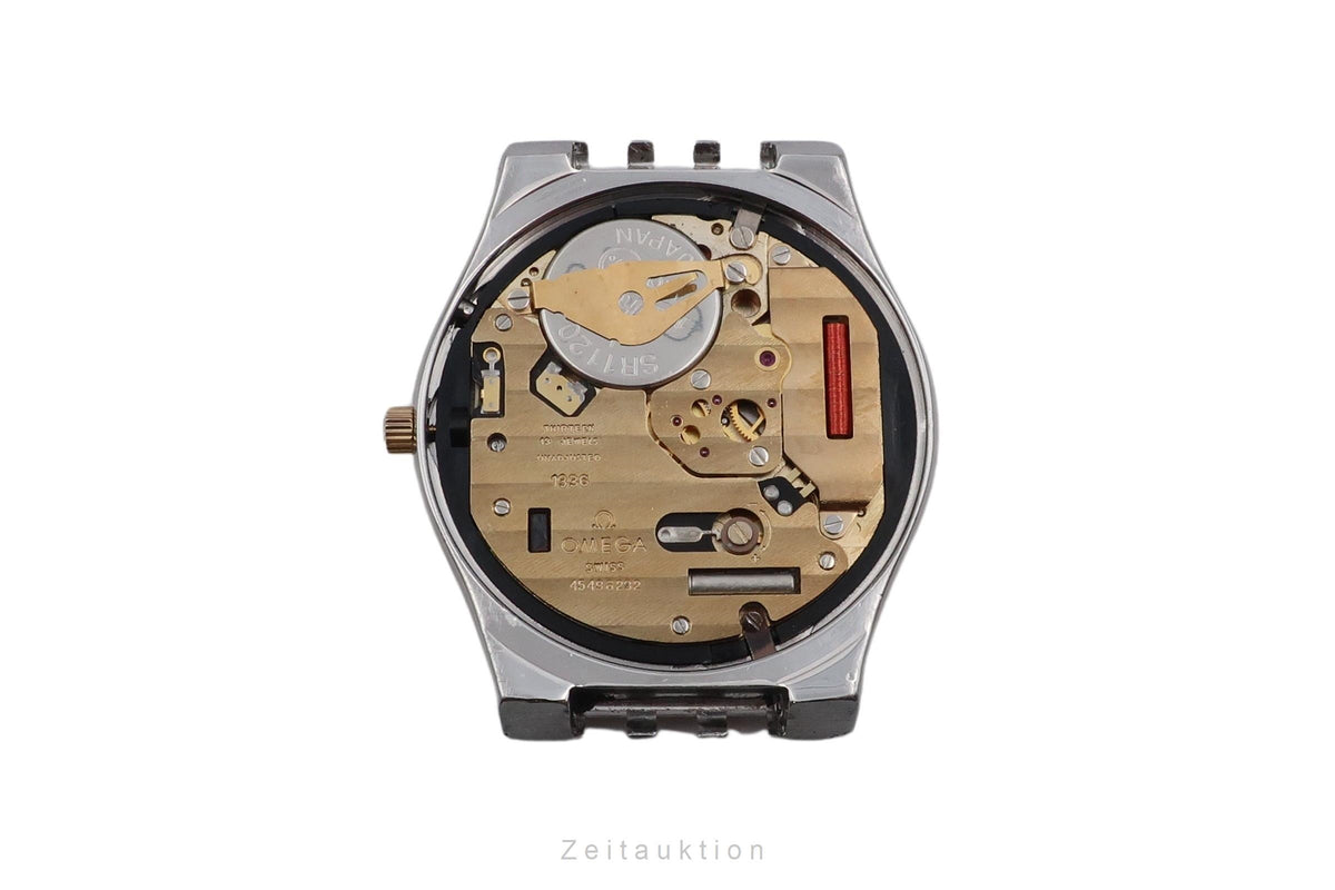 Omega De Ville steel / gold quartz men's watch 195.0014, 395.0805  [2605944]