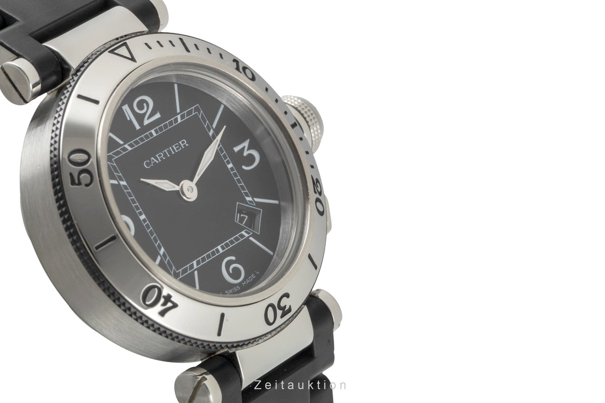 Cartier Pasha Seatimer steel quartz unisex 3025  [2605948]