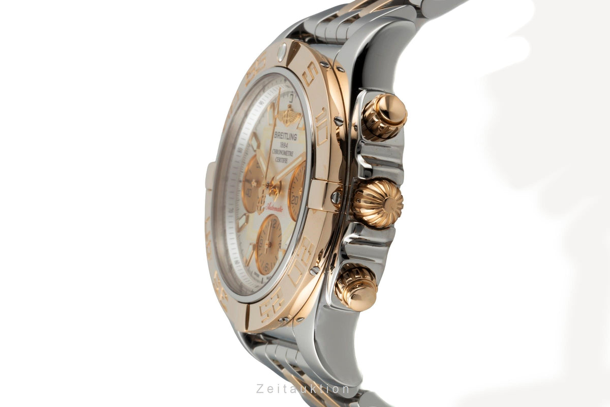 Breitling Chronomat chronograph steel / gold automatic men's watch CB0140  [2605950]
