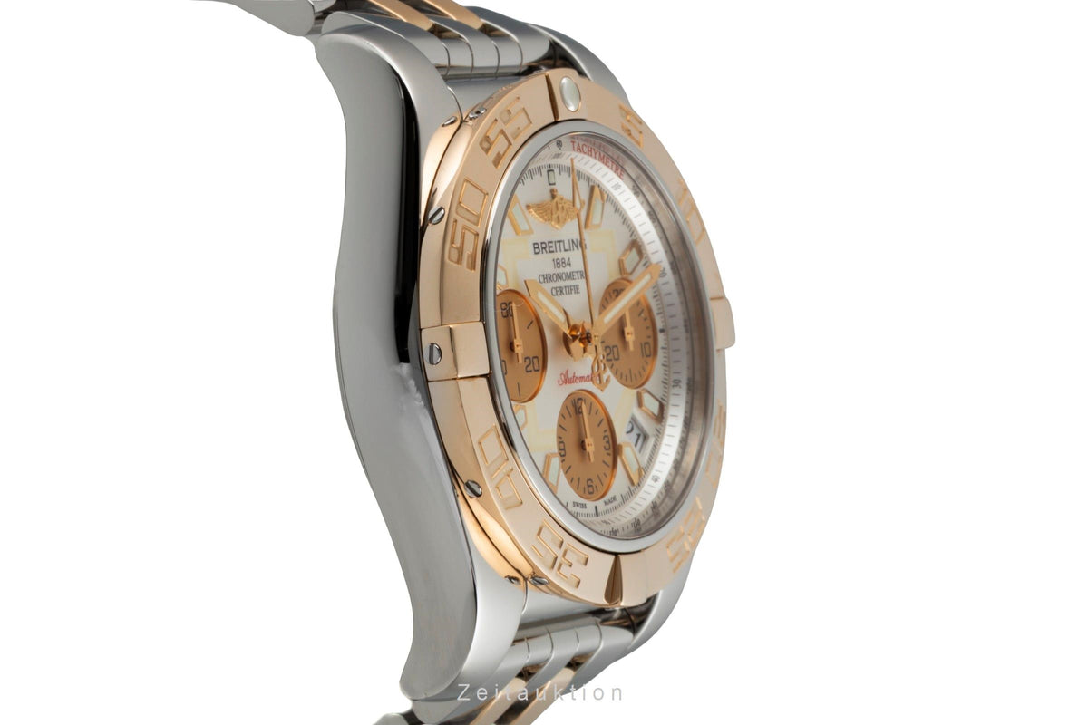 Breitling Chronomat chronograph steel / gold automatic men's watch CB0140  [2605950]