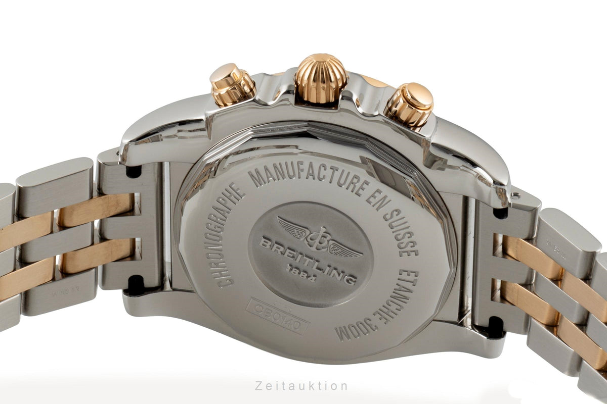 Breitling Chronomat chronograph steel / gold automatic men's watch CB0140  [2605950]