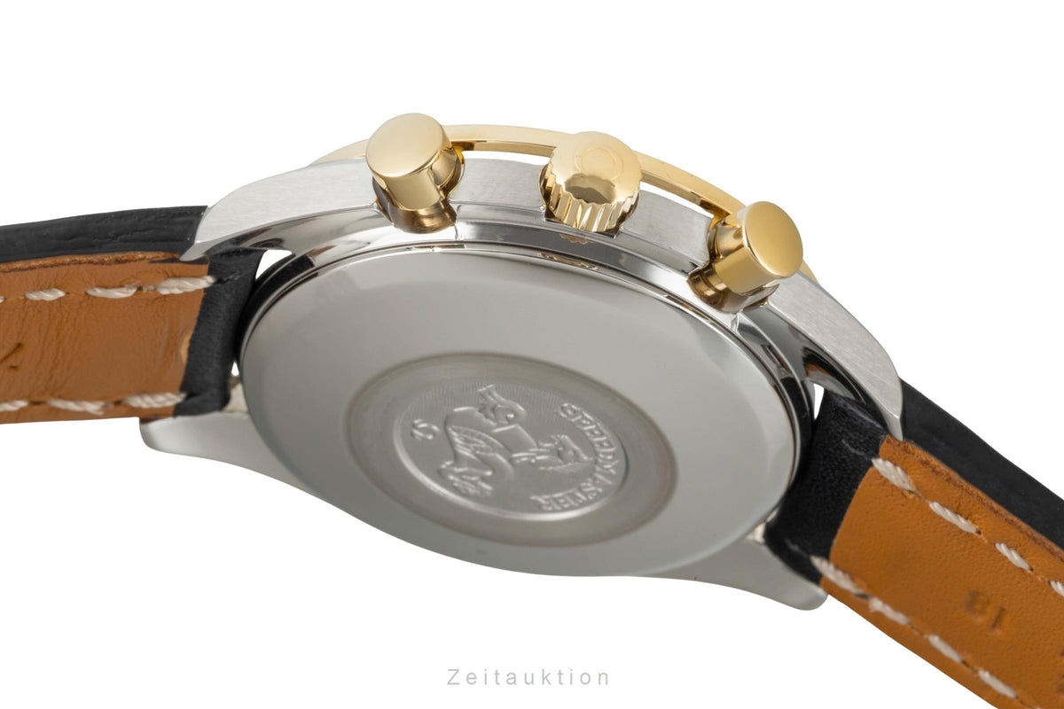Omega Speedmaster Date chronograph steel / gold automatic men's watch 3313.33.00  [2605953]