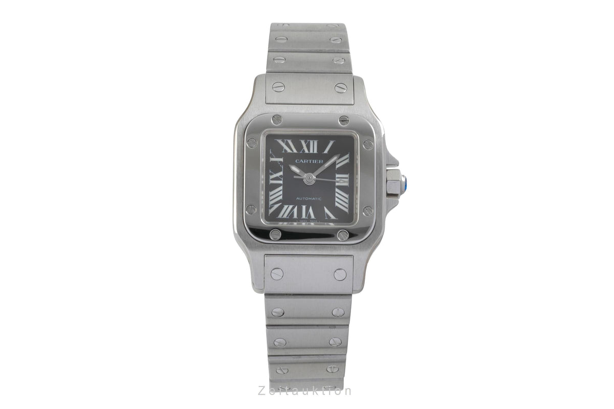 Cartier Santos steel automatic women's watch W20066D6  [2605963]