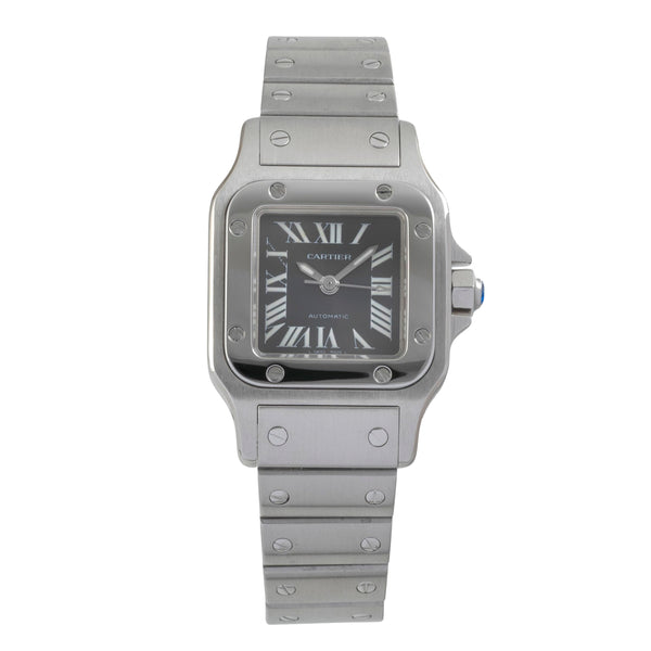 Cartier Santos steel automatic women's watch W20066D6  [2605963]