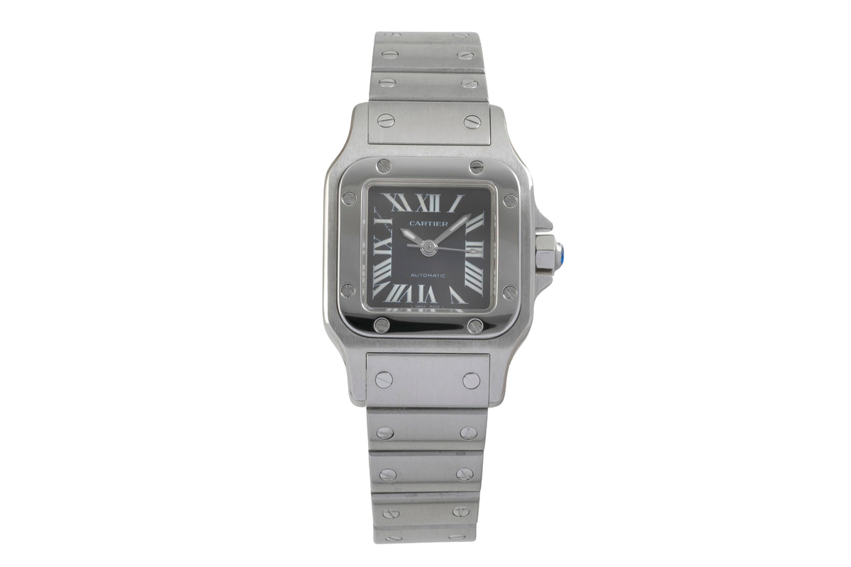 Cartier Santos steel automatic women's watch W20066D6  [2605963]
