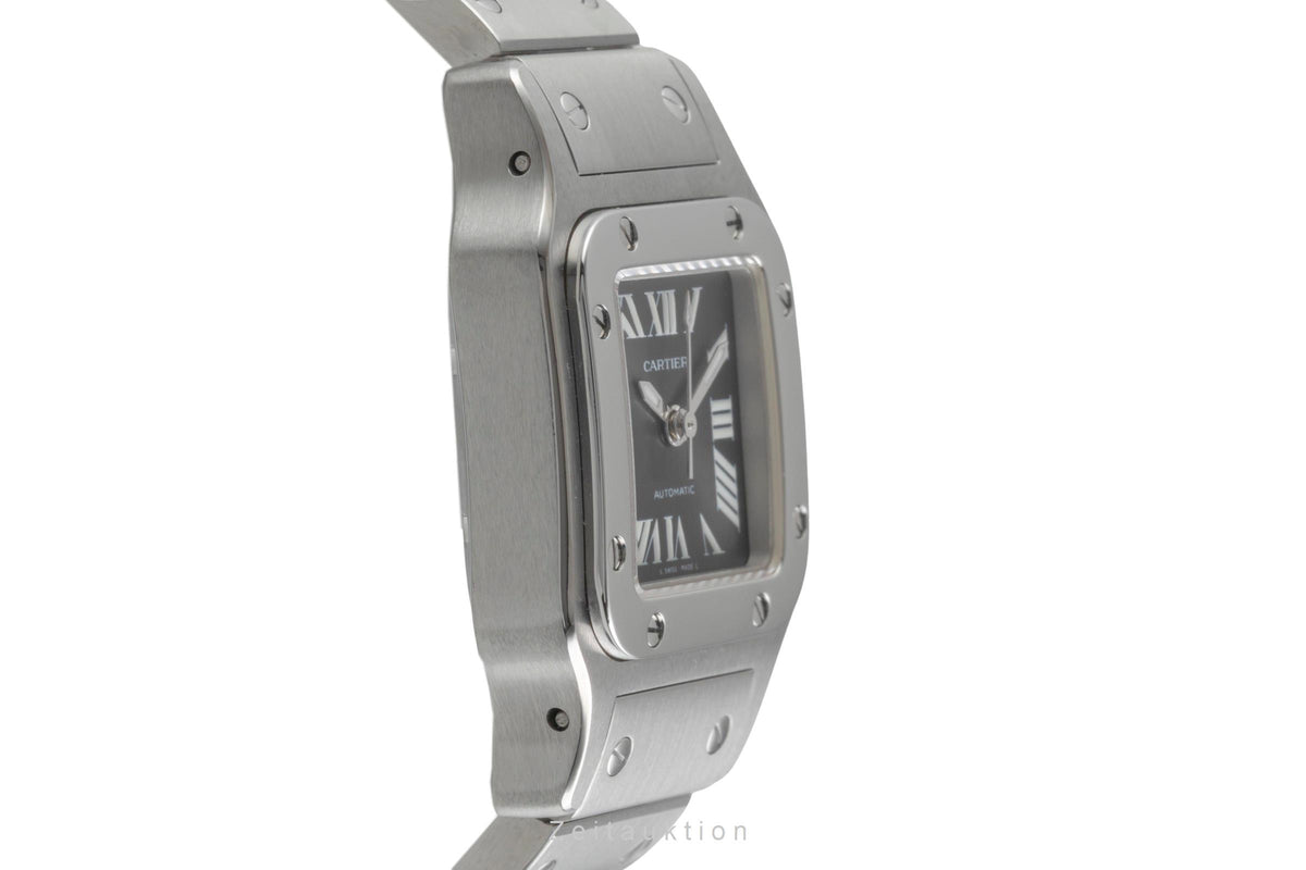 Cartier Santos steel automatic women's watch W20066D6  [2605963]