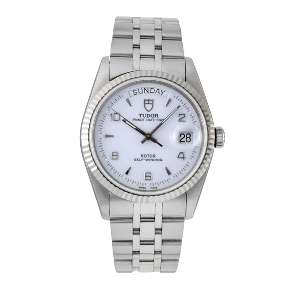 Tudor Date-Day acero / oro blanco automático reloj para caballeros 76214  [2605964]