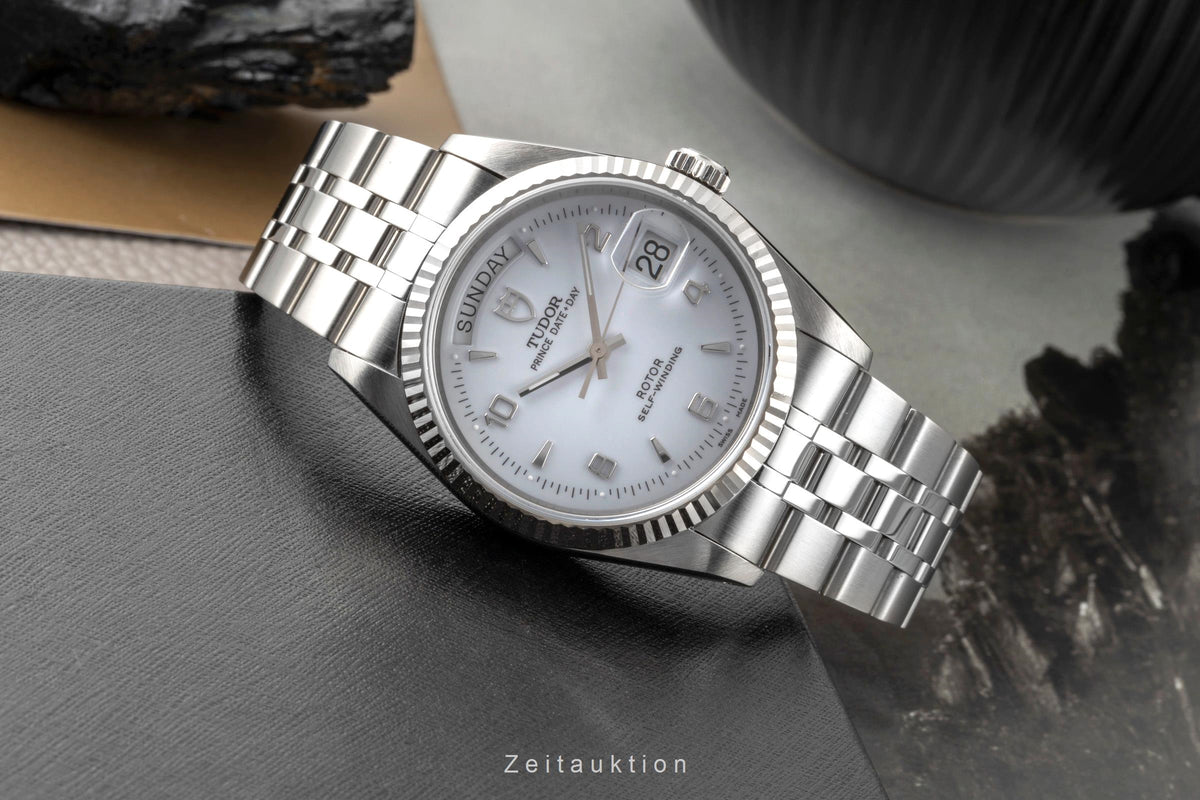 Tudor Date-Day acero / oro blanco automático reloj para caballeros 76214  [2605964]