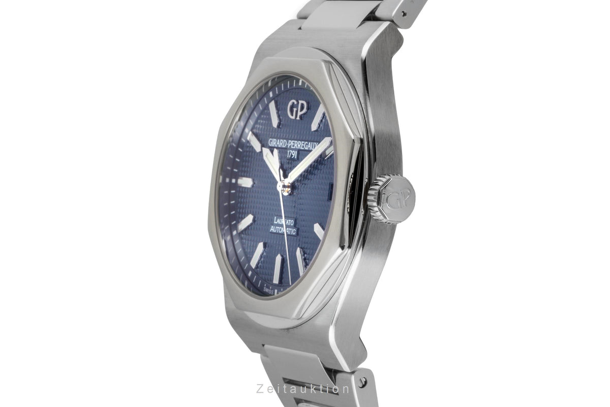 Girard Perregaux Laureato steel automatic men's watch 81010-11-431-11A LP: 15100EUR  [2605965]