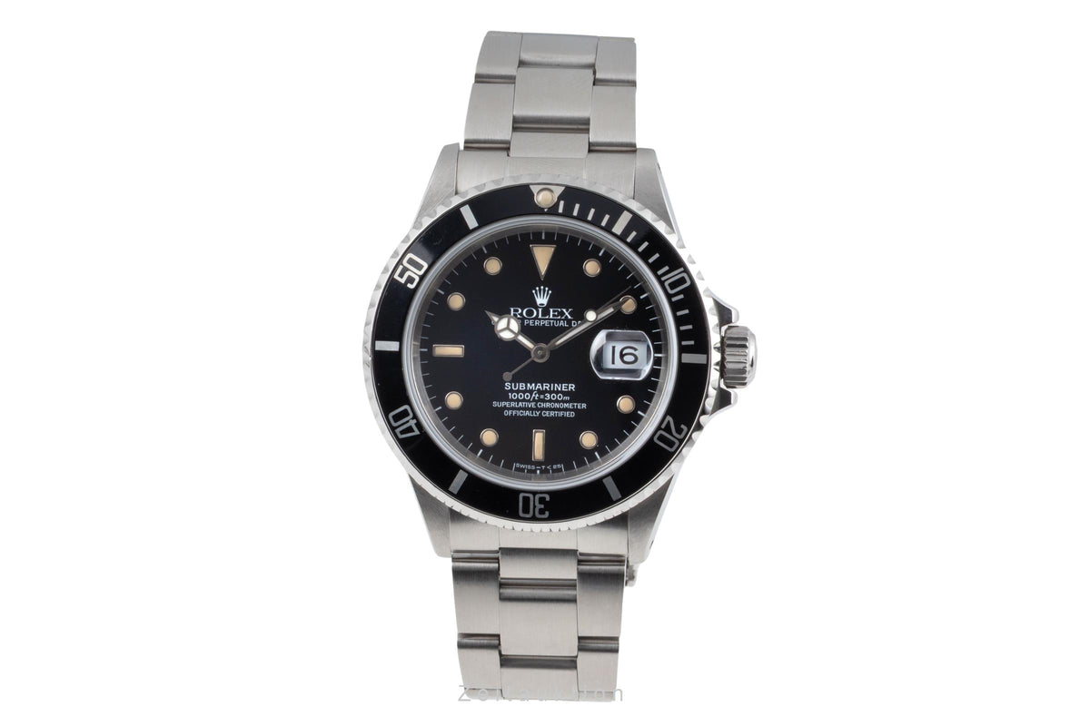 Rolex Submariner steel automatic men's watch 16610  [2605967]