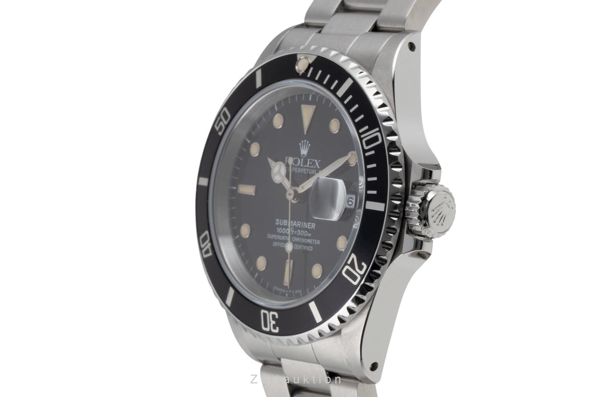 Rolex Submariner steel automatic men's watch 16610  [2605967]
