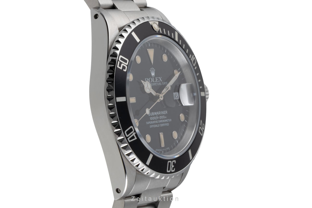 Rolex Submariner steel automatic men's watch 16610  [2605967]