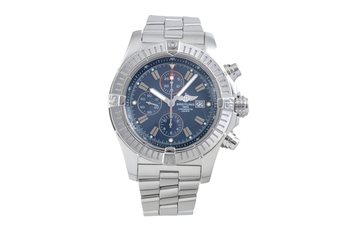 Breitling Super Avenger cronógrafo acero automático reloj para caballeros A13370  [2605971]