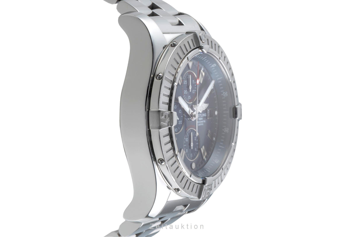Breitling Super Avenger chronographe acier automatique montre pour hommes A13370  [2605971]