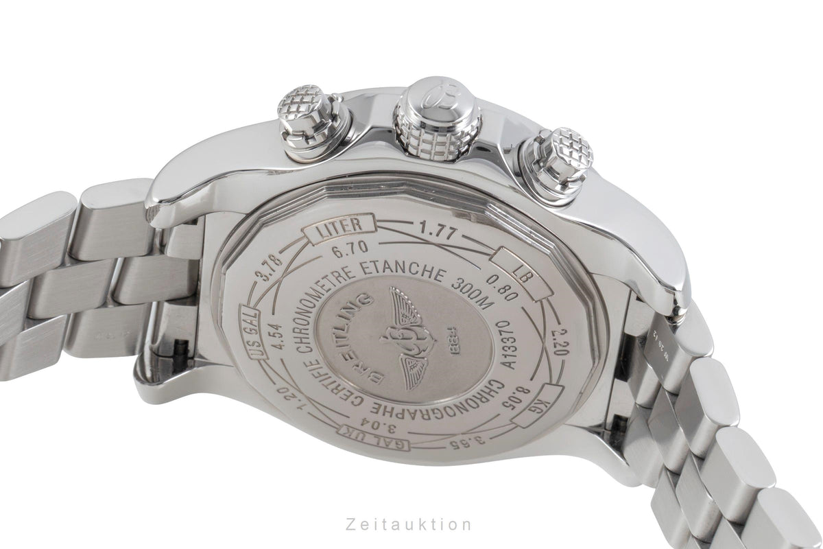 Breitling Super Avenger chronographe acier automatique montre pour hommes A13370  [2605971]