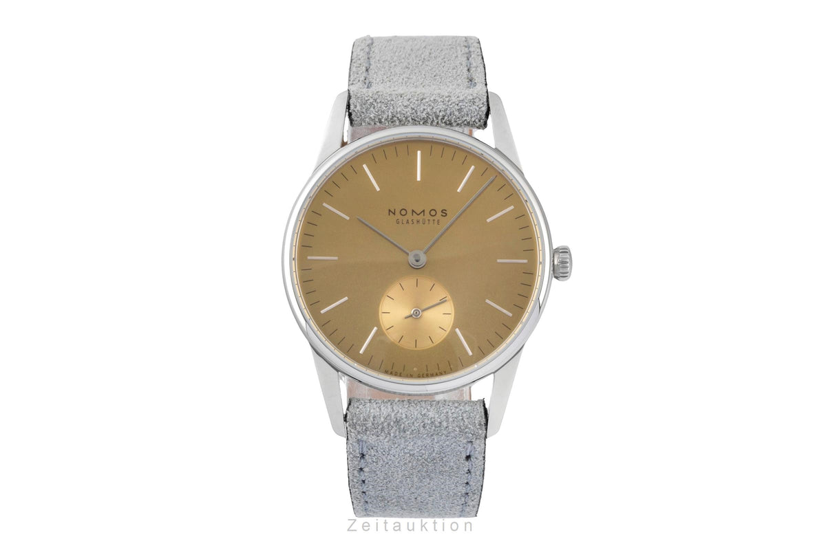 Nomos Orion acier à remontage manuel montre pour femmes 359 LP: 2120EUR  [2605973]