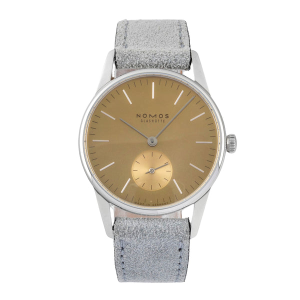 Nomos Orion acier à remontage manuel montre pour femmes 359 LP: 2120EUR  [2605973]