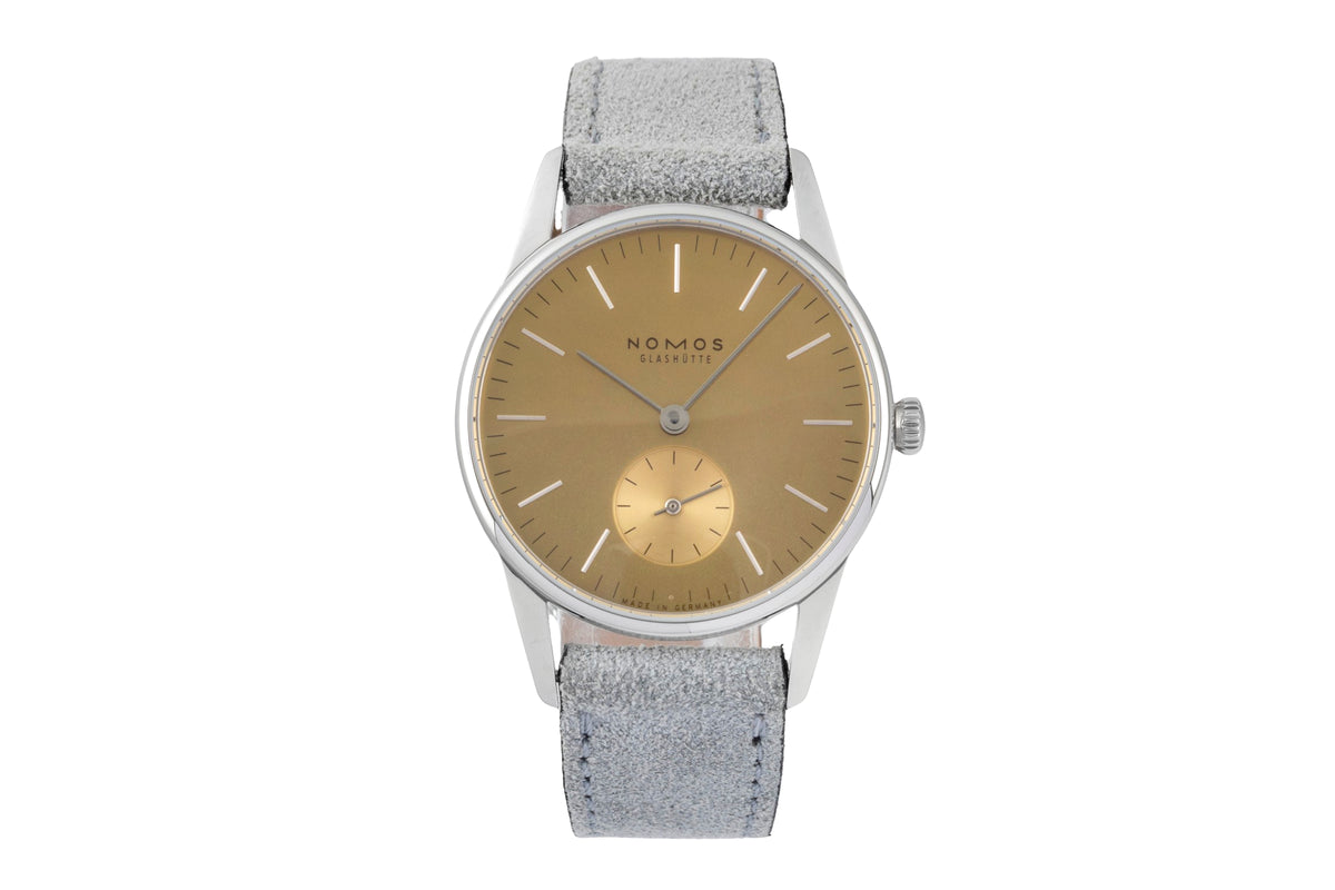 Nomos Orion acier à remontage manuel montre pour femmes 359 LP: 2120EUR  [2605973]