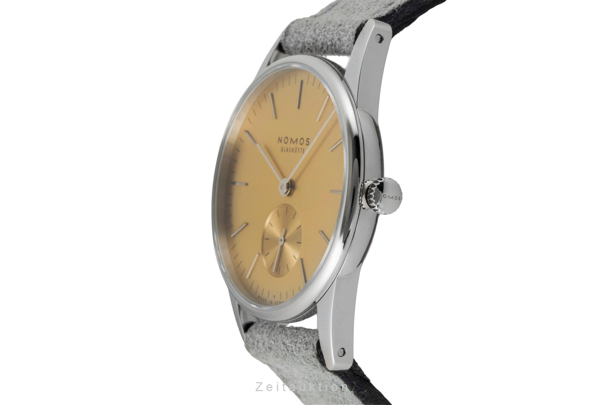 Nomos Orion acier à remontage manuel montre pour femmes 359 LP: 2120EUR  [2605973]