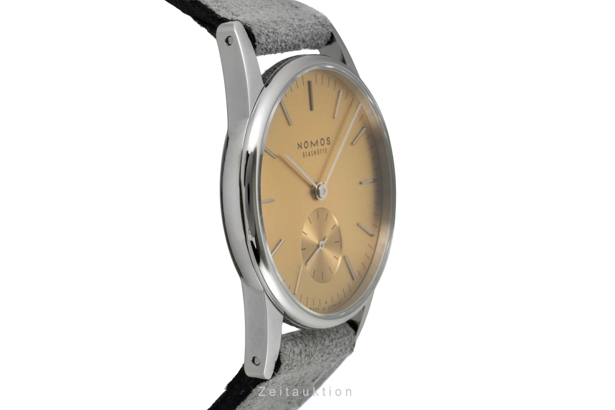 Nomos Orion acier à remontage manuel montre pour femmes 359 LP: 2120EUR  [2605973]