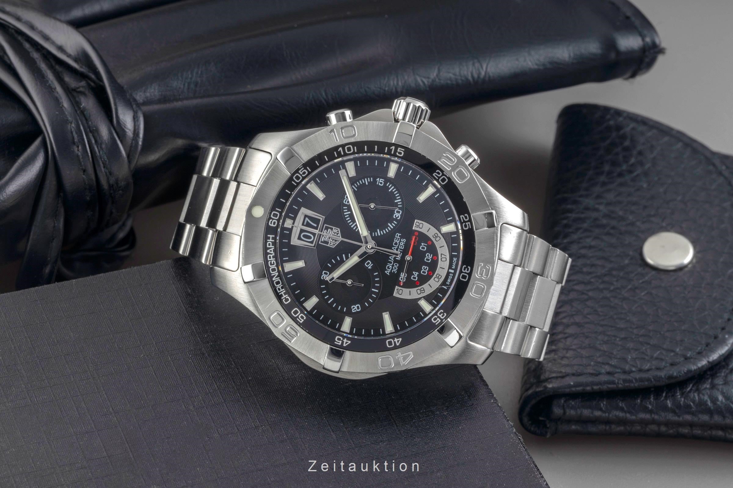 Tag Heuer Aquaracer chronograph steel quartz Ref. CAF101A | 2605975